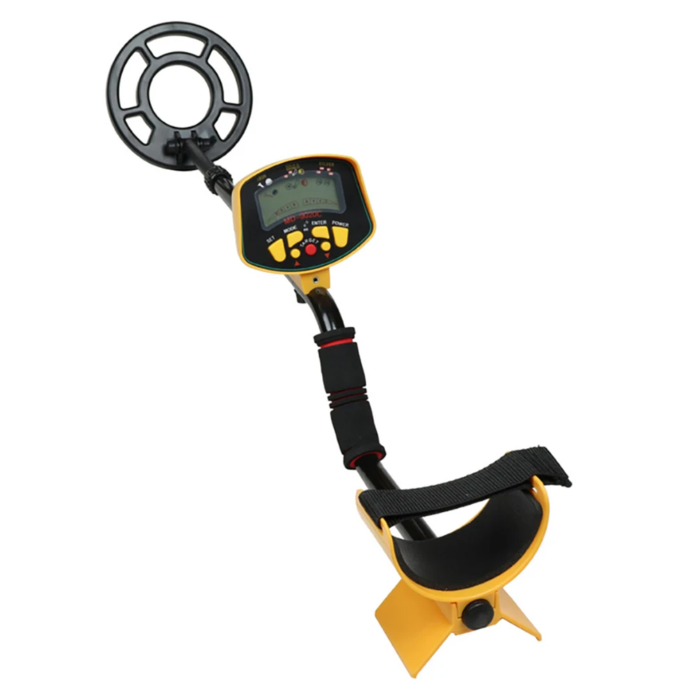 

Professional Metal Detector Adults Adjustable Ground Balance Disc Notch Pinpoint Modes Upgraded DSP Chip Multiple Audio Prompts
