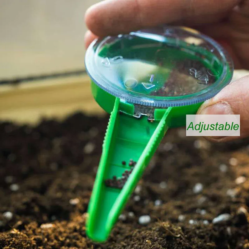 Сеялка садовые инструменты 5 в 1 регулируемый семян Sower для суккулент раздатчик