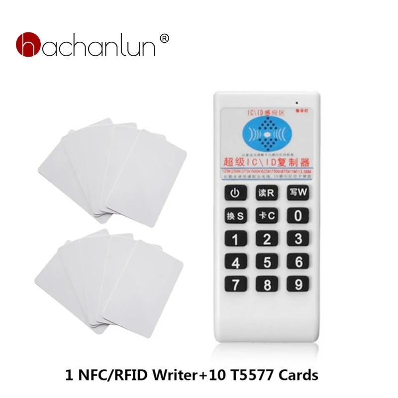 Ручной RFID 125 кГц до 13 56 МГц копиры Дубликатор Cloner NFC ID/микросхемой чипом