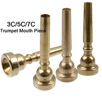 professional trumpet mouthpiece 3c 5c 7c sizes for bach beginner exerciser parts alloy standard trumpet mouthpiece accessories