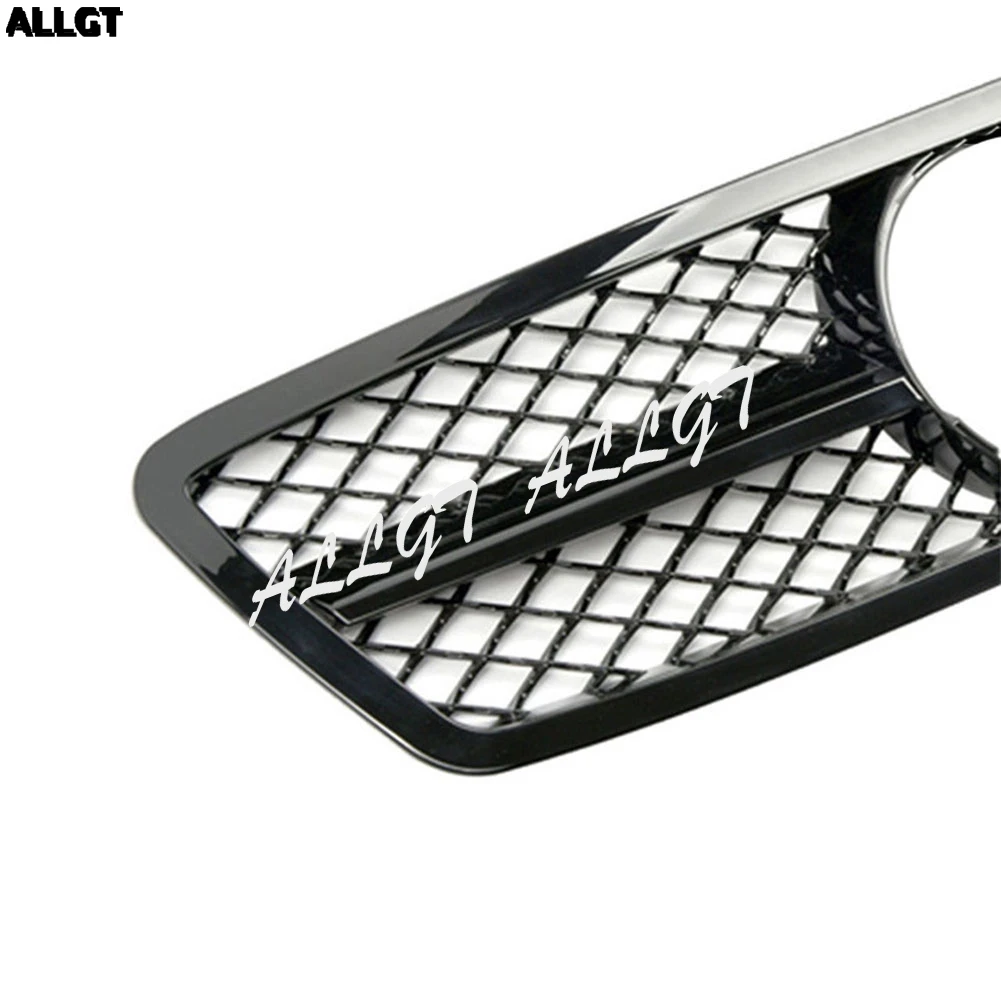 Передняя решетка для бампера Mercedes Benz W203 C230 C320 C240 2000 2001 2002 2003 2004 2005 2006 матовая