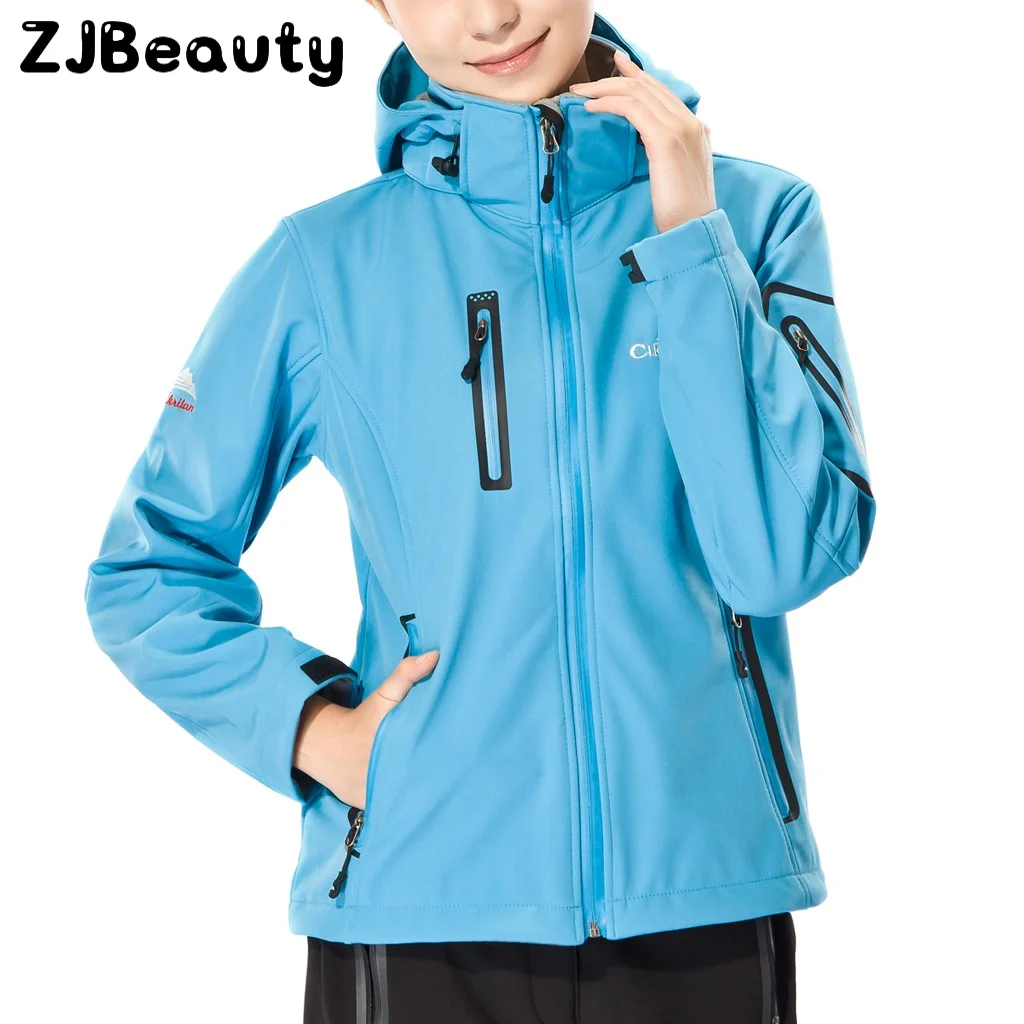 Зимняя женская теплая куртка для катания на лыжах Повседневная модная