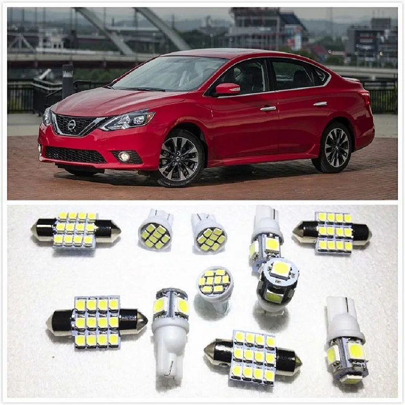 11 компл. белый светодиодный светильник внутренняя упаковка 10 и 31 мм Карта Купол