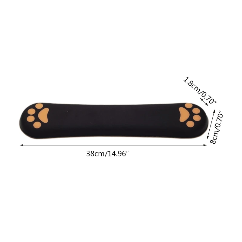 

Memory Foam Pad Keyboard Wrist Rest Mouse Wrist Rest Support Wrist Pain Relief Typing for Computer Laptop Home Office
