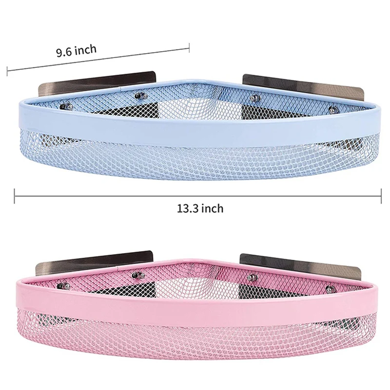 2 шт./упаковка настенный органайзер для душа из нержавеющей стали|Полки ванной| |