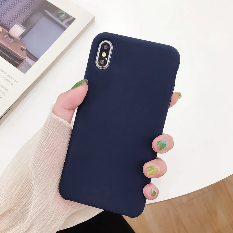 Жидкий силиконовый чехол для iPhone 7, 8, 6, 6s Plus, устойчивый к царапинам, защитный чехол для iPhone 11 Pro Max XR X XS Max, чехол