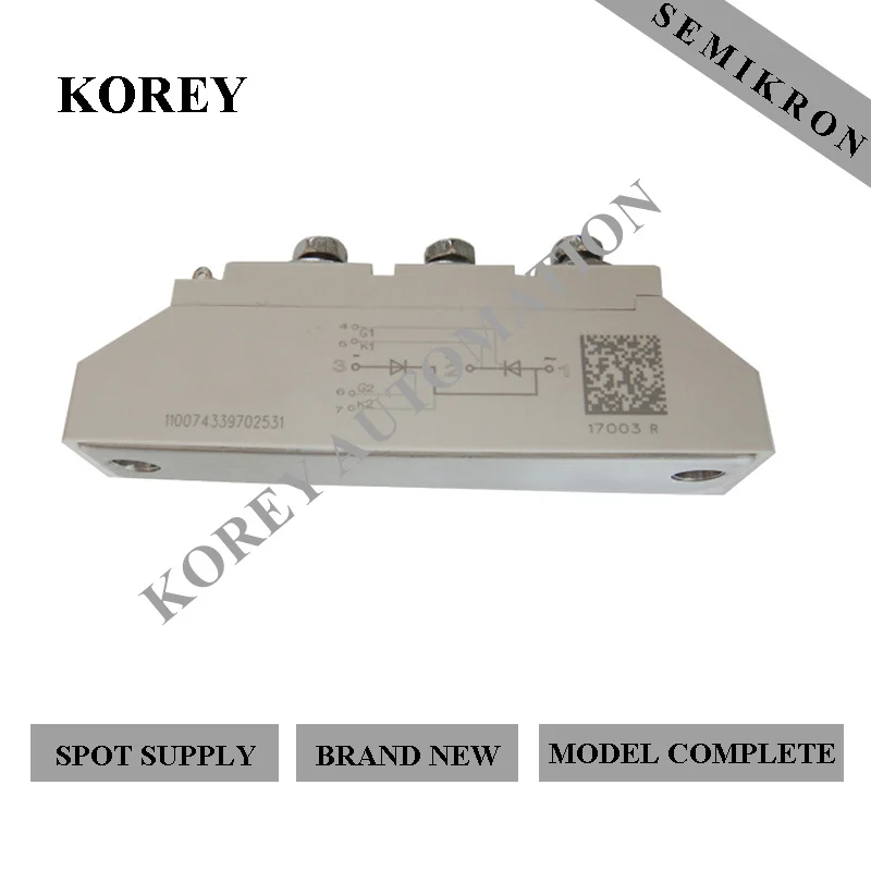 

Ready Stock Brand New 100% SEMIKRON Power Thyristor Module SKKT20B08E SKKT20B12E SKKT20B14E SKKT20B16E
