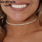 Богемное ожерелье Bls-miracle с подвеской для женщин, винтажное ожерелье-чокер золотого цвета с кристаллами, массивные ювелирные украшения, N299