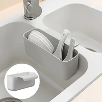 hanging sink drain basket strainer reusable pp smooth edge colander basket kitchen tool