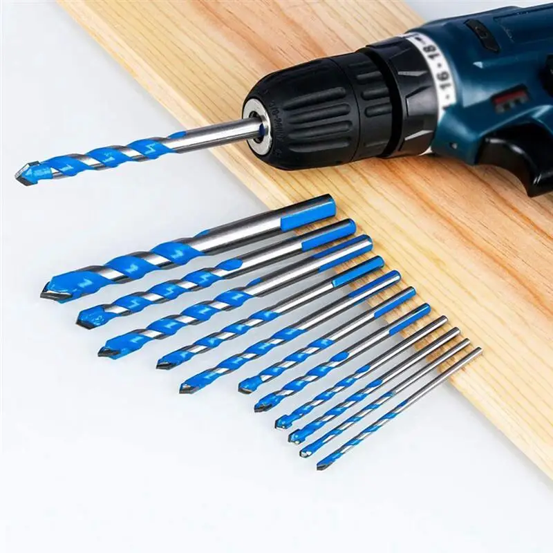 

Набор сверл стеклянных треугольных нескользящих, 6/7/12 шт.