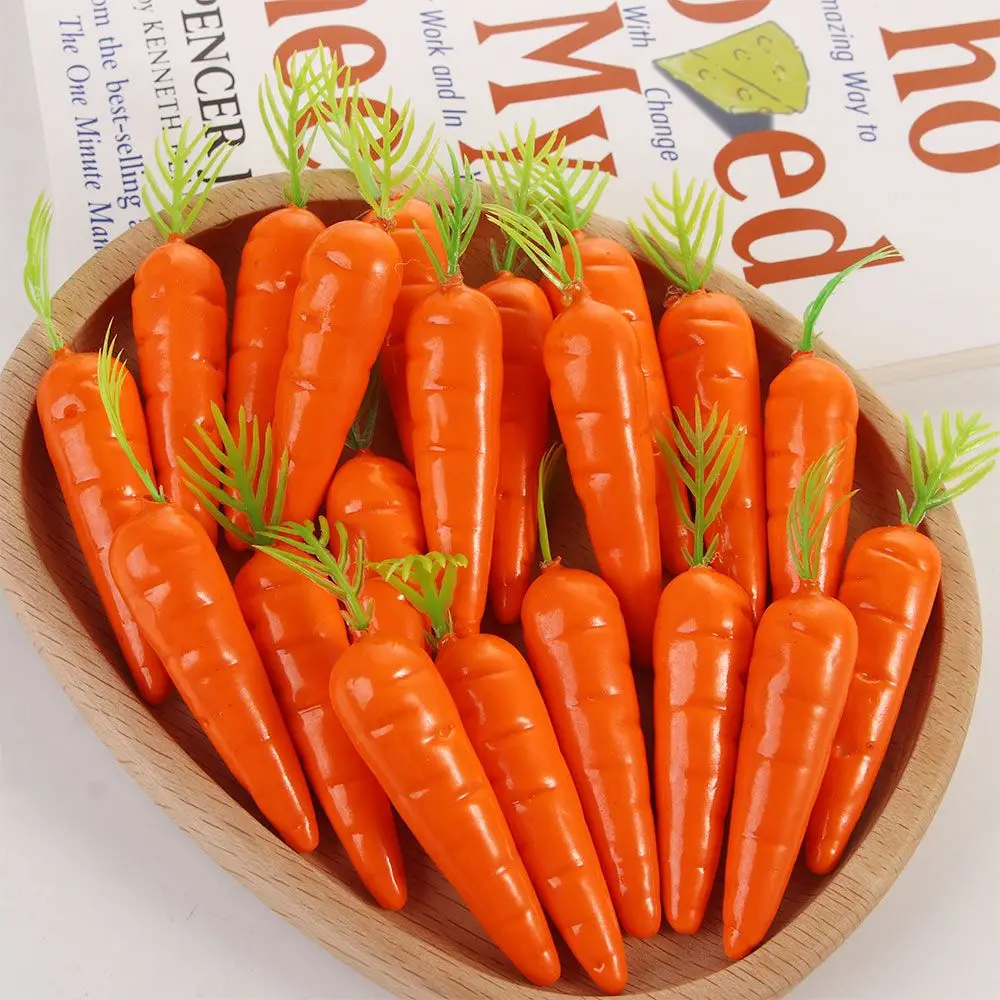 

30 шт., декоративная пластиковая пена для моркови, фруктов и овощей