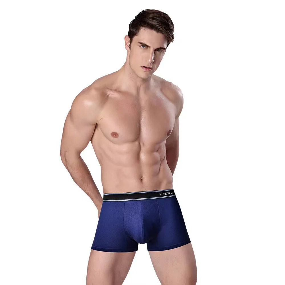 4Pcs/Lot Men's Underwear Sexy Modal Men's Boxer Shorts Autumn And Winter Organic Cotton Breathable Men's Boxer Shorts