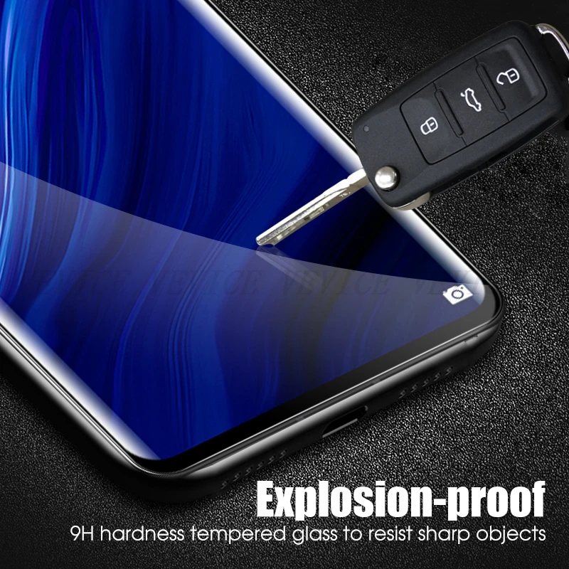 9D взрывозащищенное Закаленное стекло для huawei P30 Lite полное покрытие протектор