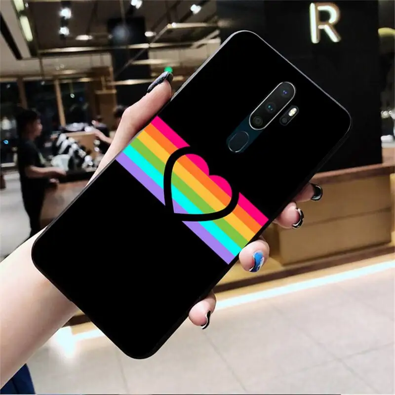 Gay Lesbian LGBT Rainbow Pride Custom Photo Soft Phone Case For Oppo A5 A9 2020 Reno2 z Renoace 3pro Realme5Pro | Мобильные телефоны