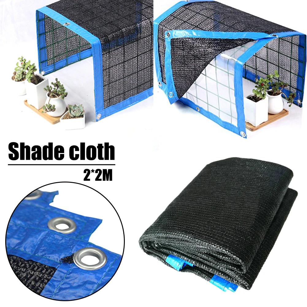 

2x2M Covered Edge Thickened Balcony Heat Insulation Sun Protection Net Gardening Succulent Planting Shade Net