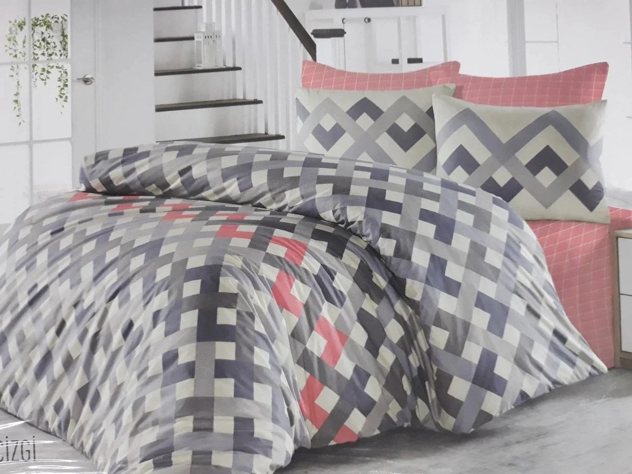 

Crown Crown by Brielle Ranforce Double Duvet Cover Double Team Line