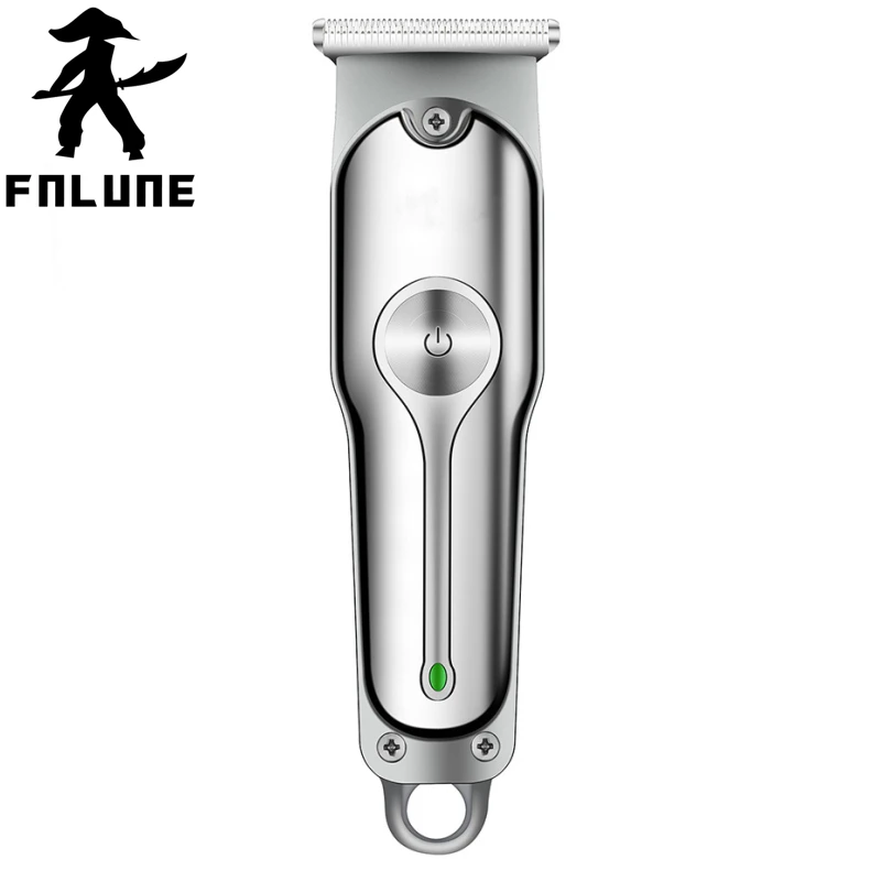 

Электрическая машинка для стрижки волос fnлуне, перезаряжаемая бритва, мужской триммер для бороды, бритва, машинка для стрижки волос, мужской триммер для бритья лица