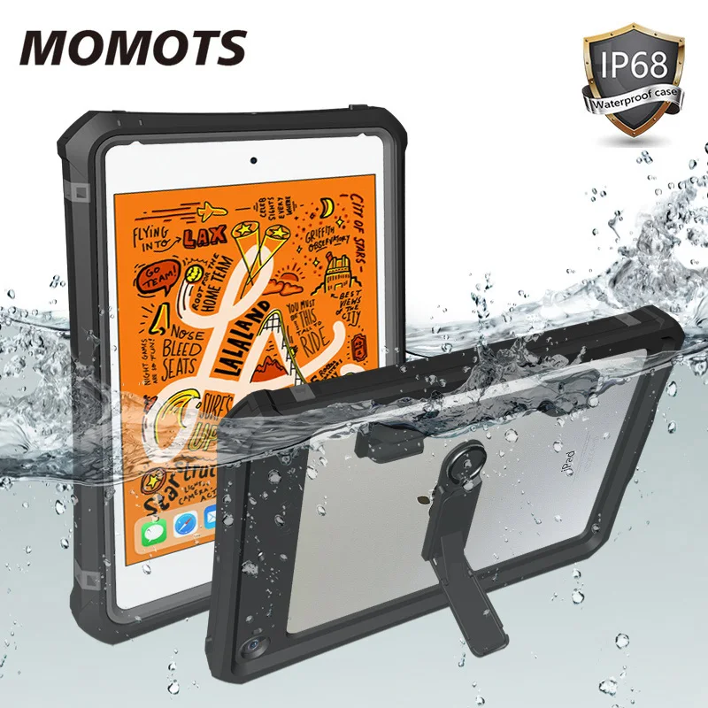 MOMOTS Водонепроницаемый чехол для планшета iPad Mini 5/4 с карандашница противоударный