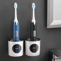 electric toothbrush holder wall mount pounch free creative traceless stand rack toothbrush organizer bathroom accessories