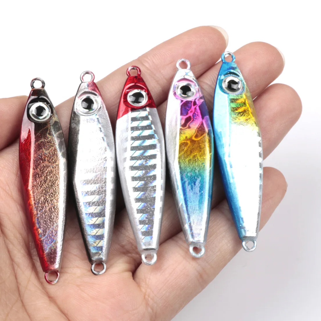 

1pcs 30g 6cm Deep Sea Fishing Lure Lead Fish Jig Luminous Belly Hard Bait Fishing Lure Without Hooks Fishing Accessories