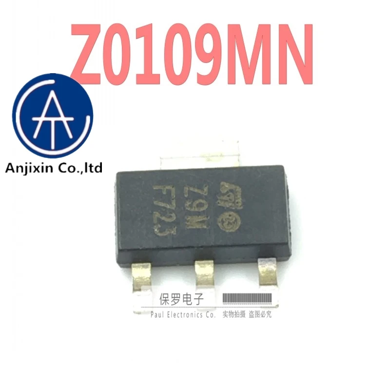Симисторы для стиральной машины Z0109MN 5AA4, 10 шт., 100% оригинальные, новая, с шелковым экраном Z9M SOT-223, в наличии