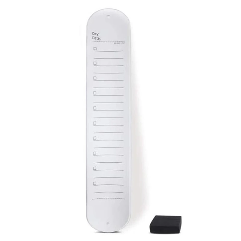 

Reusable Silicone Memo Wristband Wearable with Dual Edge Measuring Ruler