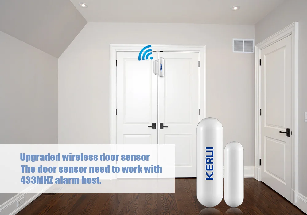 Новое поступление KERUI большой экран TFT цветной дисплей wifi GSM сигнализация домашняя сигнализация Безопасность RFID Клавиатура wifi IP камера