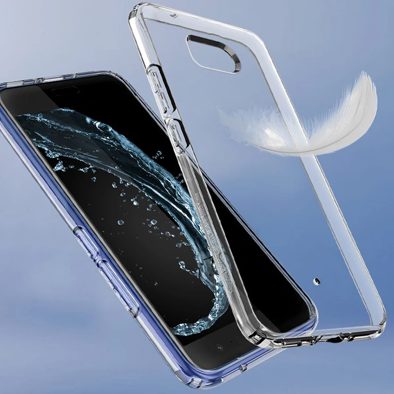 Прозрачный чехол для телефона HTC U11 U 11 Plus прозрачный тонкий силиконовый задней