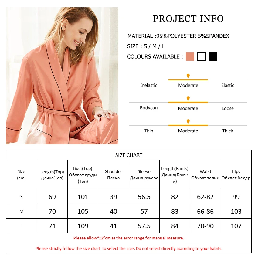 

HiLoc Elegant Pajama Sets Double Pockets Bathrobe For Women Nightdress Turn Down Collar Pajamas Woman Satin Robe 2021 Nightgowns