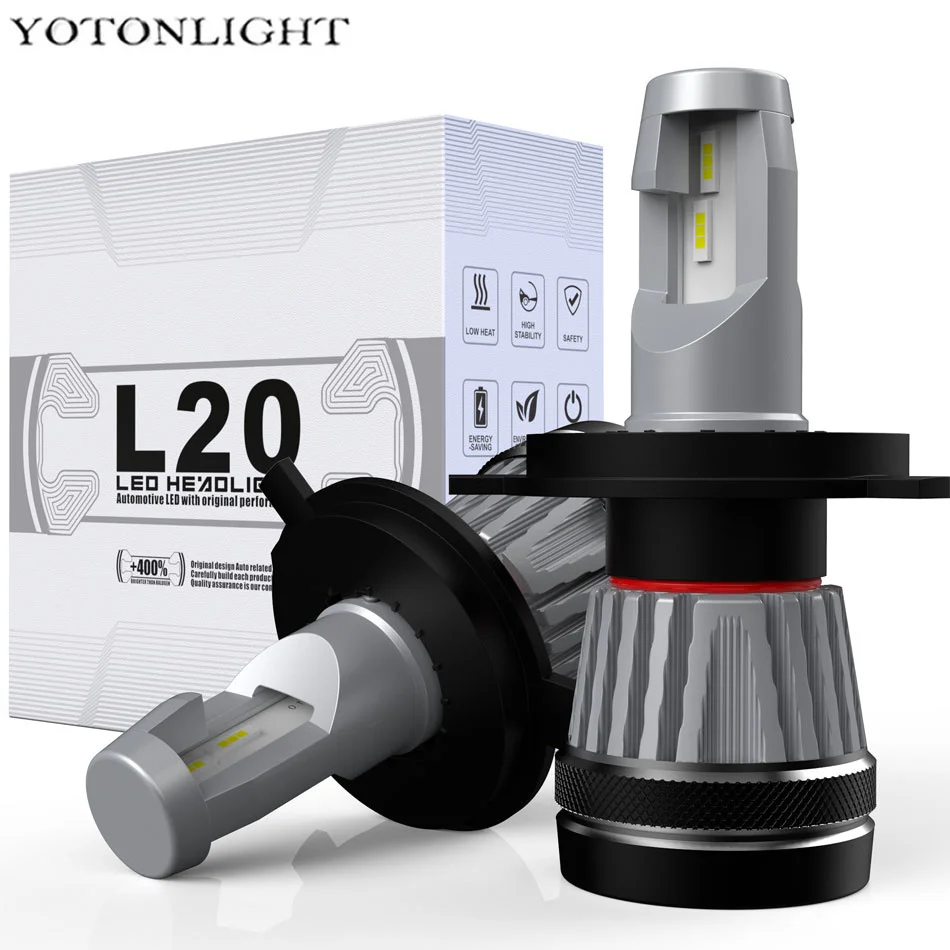 

Super Mini Led Lights For Car H4 Lamps H7 H11 Bulbs H1 Led Headlight Hb3 Hb4 H3 9005 9006 Fog Hi Lo Beam 60W 8400Lm 6000K 12V