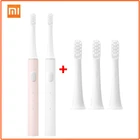 Ультразвуковая электрическая зубная щетка Xiaomi Mijia T100, портативная автоматическая зарядка от USB, водонепроницаемость IPX7, для взрослых