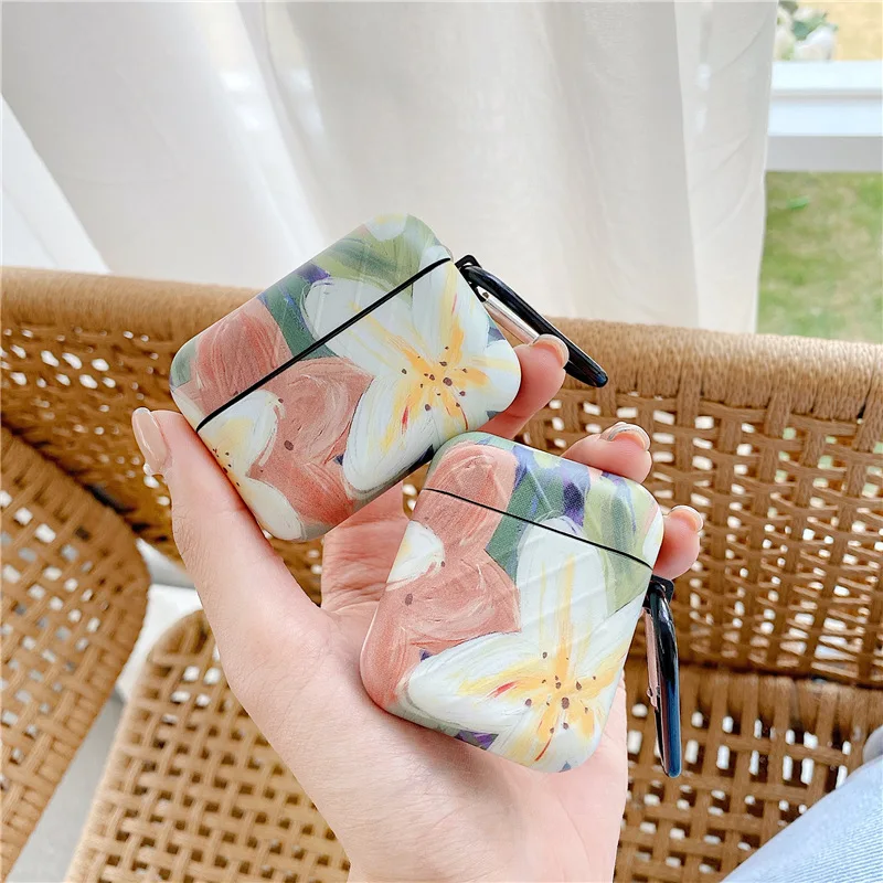 

For Airpods Case.3D Chinese Drawing Style Case For Airpods 1/2 Case Protective Shockproof Cover For Airpods Pro Case