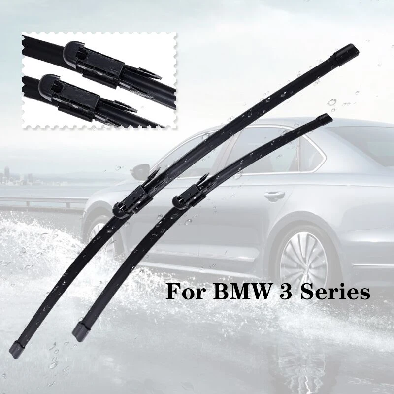 

Wiper blades For BMW 3 Series from 2012 2013 2014 2015 2016 2017 Clean car windshield