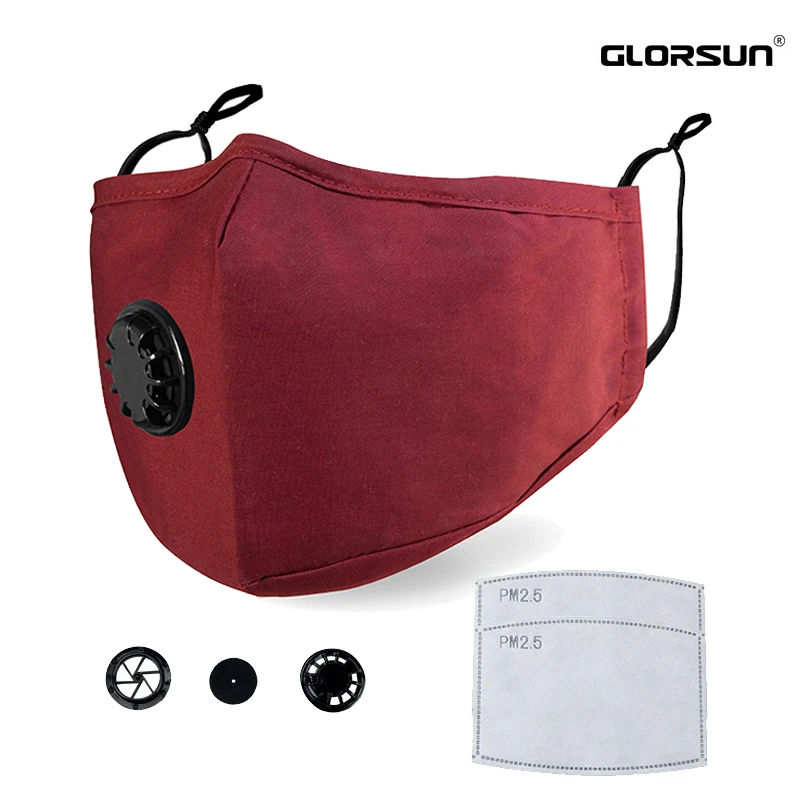 GLORSUN N95 унисекс анти-туман и дымка PM2.5 анти-формальдегид пыленепроницаемый активированный уголь дышащий - Цвет: 002BA01102