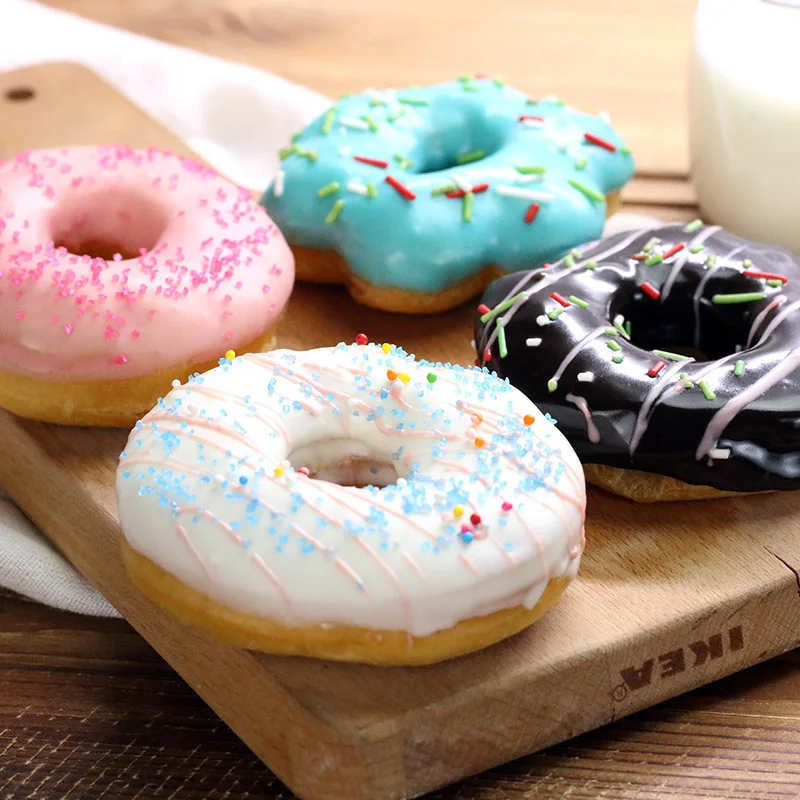 1 шт. пончики форма для десерта инструмент Еда Класс Пластик Пончики чайник Резак