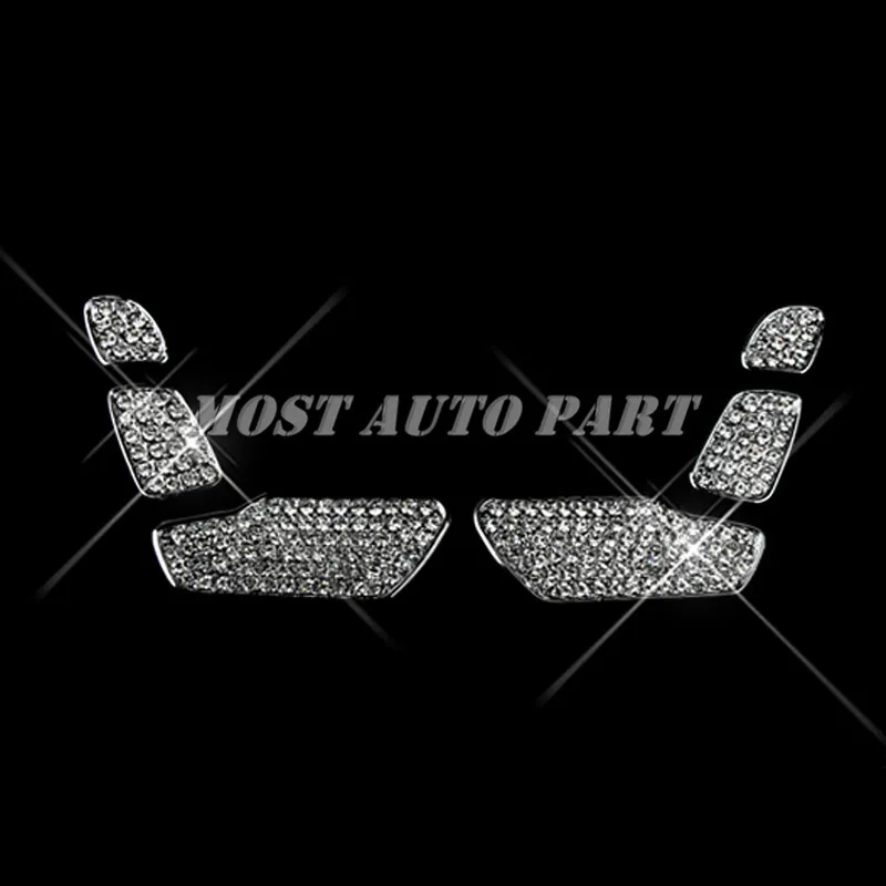 Стразы стильная Кнопка регулировки сиденья Накладка для Benz E Class Coupe W207 C207 2009-2016