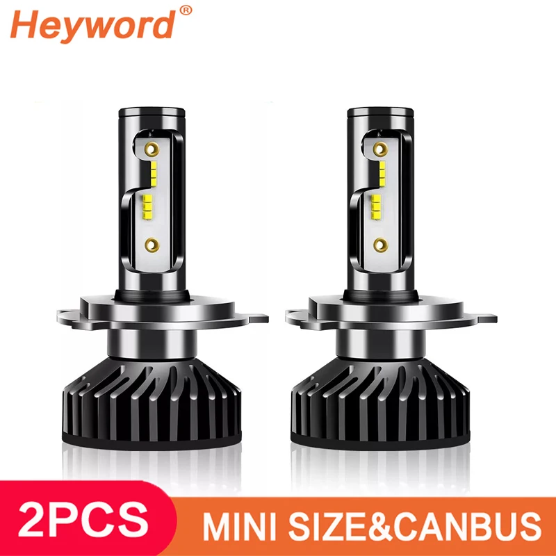 F2 ZES H4 H7 LED Фара лампы Canbus супер яркий 16000ml Чипы H1 H3 H11 H27 880 HB3 9005 9006 9007 6500K Авто противотуманный фонарь.