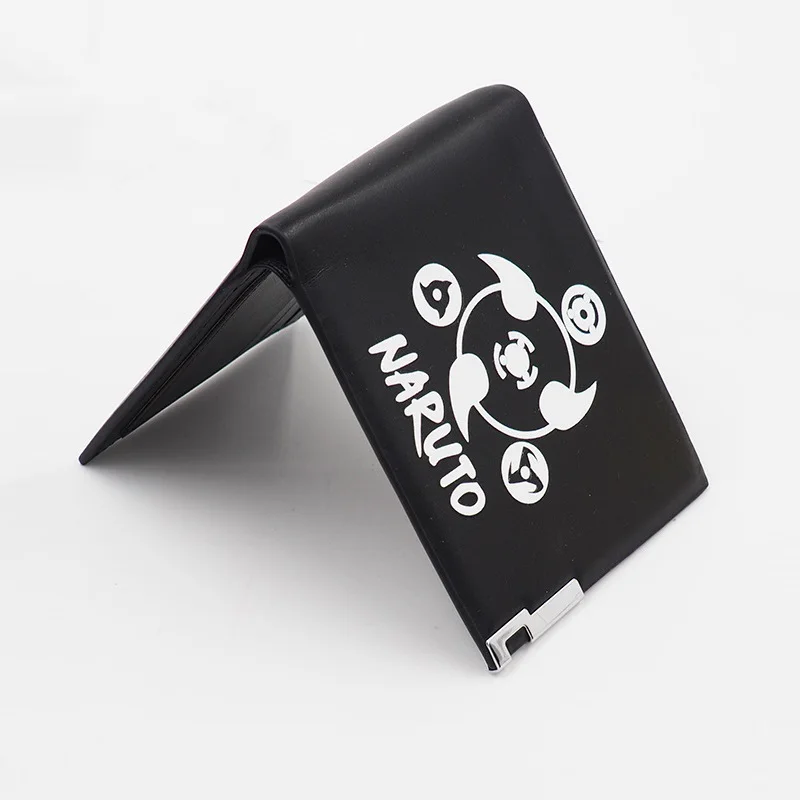 Ботинки в стиле аниме Naruto классные черные Итачи Учиха Чехол-кошелек из