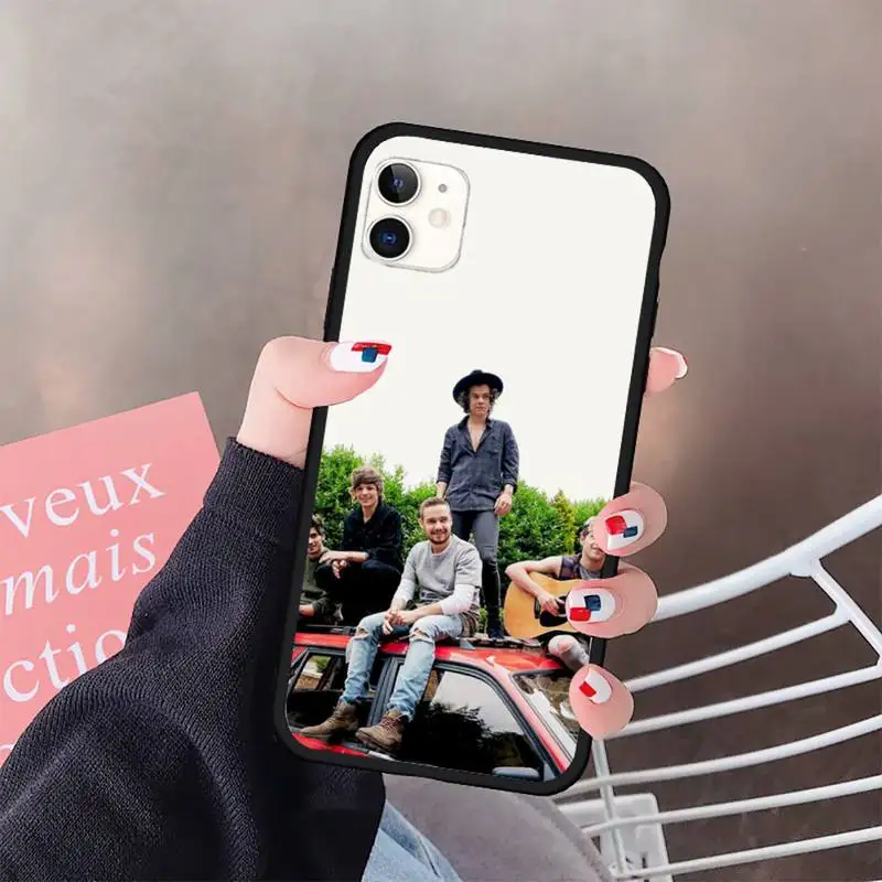 

one direction British band Phone Cases for iPhone 11 12 pro XS MAX 8 7 6 6S Plus X 5S SE 2020 XR