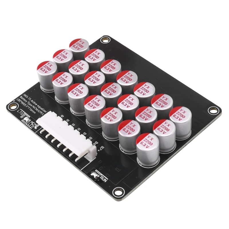 

Whole Group Balancer Lithium Lipo Lifepo4 Battery Equalizer Energy Transfer Capacitor 7S 5A Active BMS Board