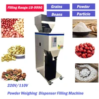 automatic dry powder dispenser grain filling machine food weighing tea packaging machine 1g 999g large scale quantitative