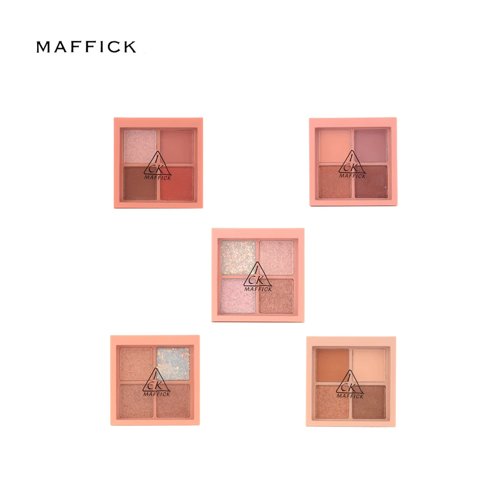 

Maffick Fashion Eyeshadow Palette 4 Colors Matte Glitter Nude MakeUp Set China