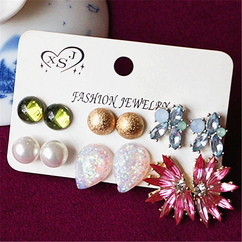 Новые модные Великолепные женские ювелирные изделия оптовая продажа серьги для