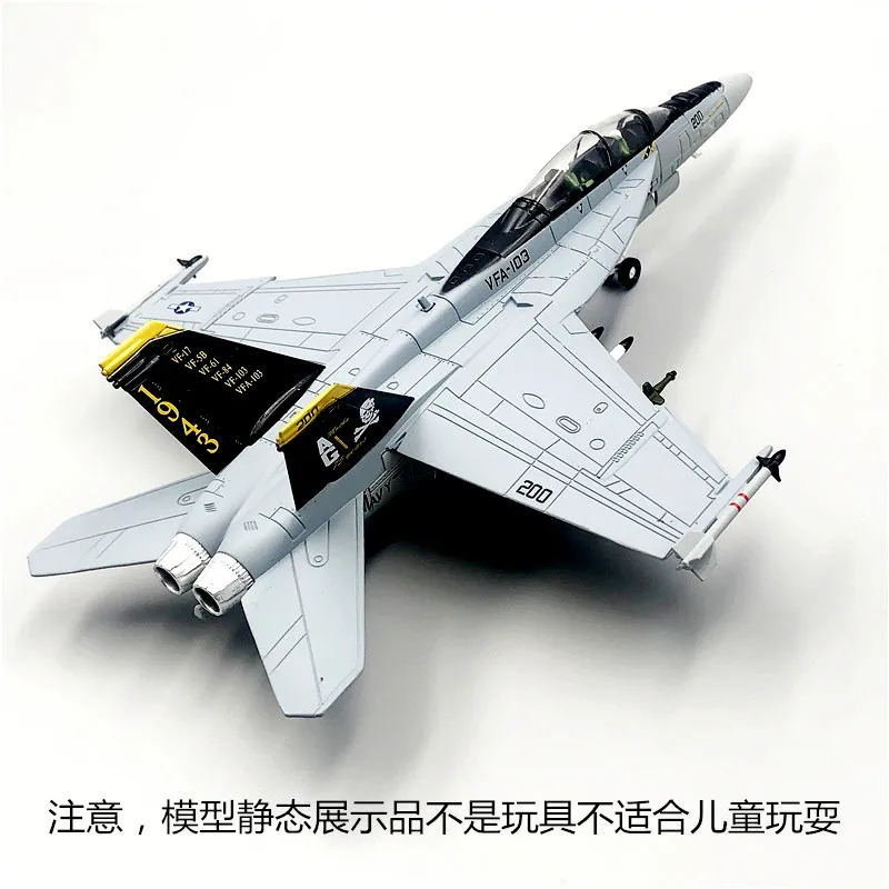 WLTK 1/100 Scale USA F/A-18 Hornet Multirole Fighter Diecast Metal Military Plane Model Toy For Gift Collection | Игрушки и хобби
