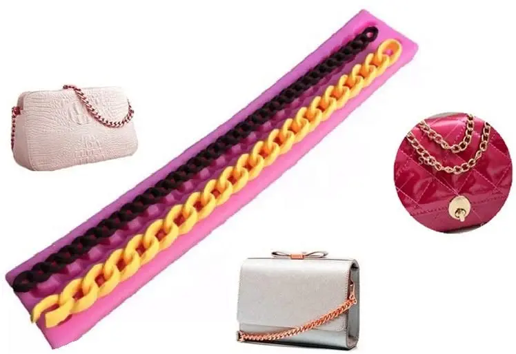 Алмазный мешок Tangker в форме цепочки силиконовая форма для выпечки торта печенья