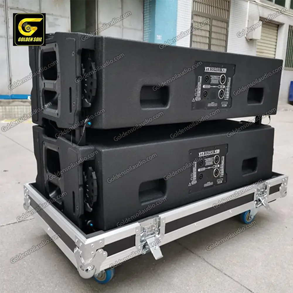 VTX V20 двойной 10-дюймовый линейный динамик и S25 15-дюймовый сабвуфер DJ оборудование |