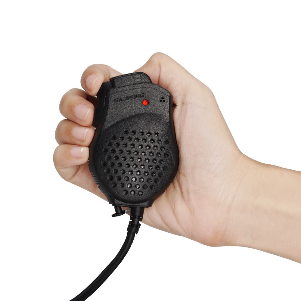 2 шт. Оригинал Baofeng UV 82 Dual PTT Динамик микрофон для иди и болтай Walkie Talkie “иди UV82 H9 BF 888S