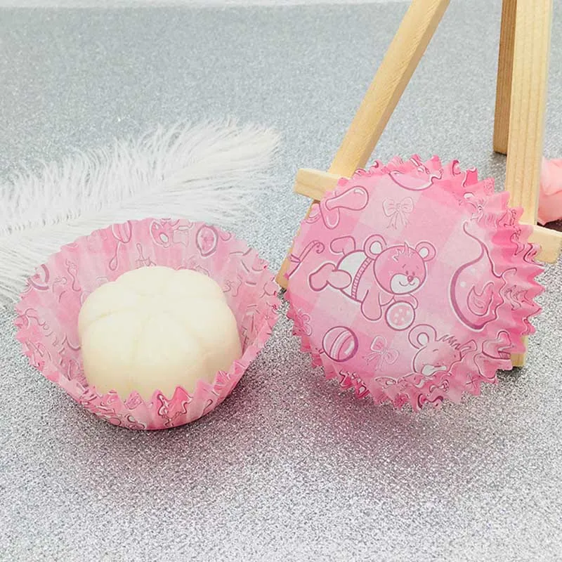 100 шт. Мультяшные Формы для кексов инструменты украшения тортов маффины