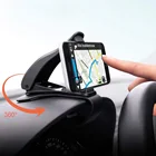 Автомобильный держатель телефона для сотового телефона в автомобиле, кронштейн для GPS, приборной панели для iPhone 11, XR, Huawei, Samsung, Xiaomi, Универсальный 360 держатель-подставка