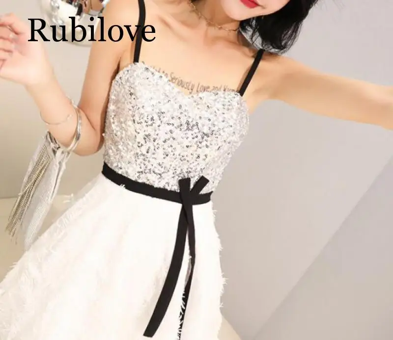 

Rubilove Dress female 2019 new summer banquet noble elegant strap temperament ladies long section slim dress